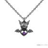 Sanrio Characters Kuromi Necklace Accessory KUROMI Devil Heart Necklace Silver Popular Jewelry Gift [U-Treasure] (Black Coating) Women's