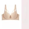 Large-sized Bras Women's Seamless Underwear Women's Gathering Bras Top Support Breathable Thin Soft Steel Coil Bras Push Up Bra