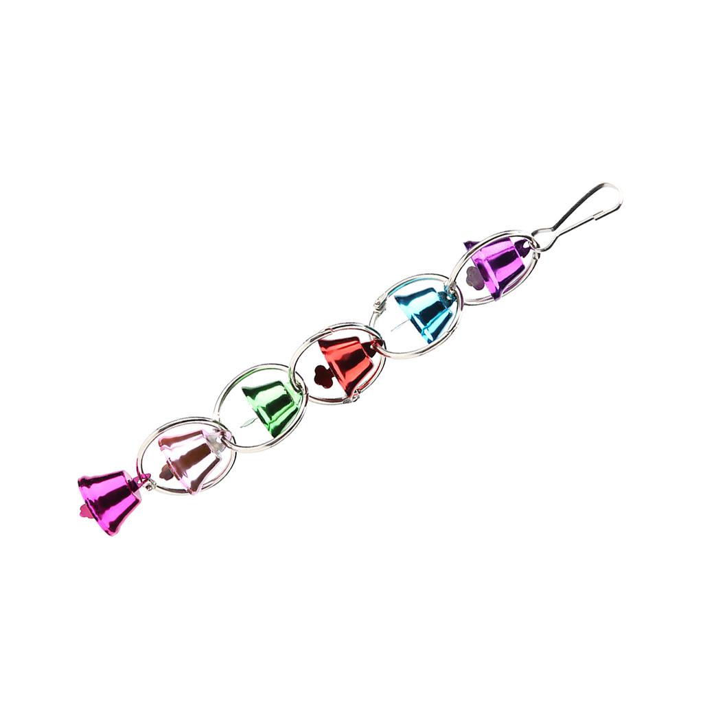 Parrot Toy Bird Toys Hanging Bells Toy Parrot Toy Suitable for Parrots and Birds