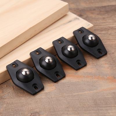 4 τεμ./σετ Περιστρεφόμενο κουτί αποθήκευσης Caster Ball Universal Trash Card Roller Roller Roller Roller Furniture Rollers