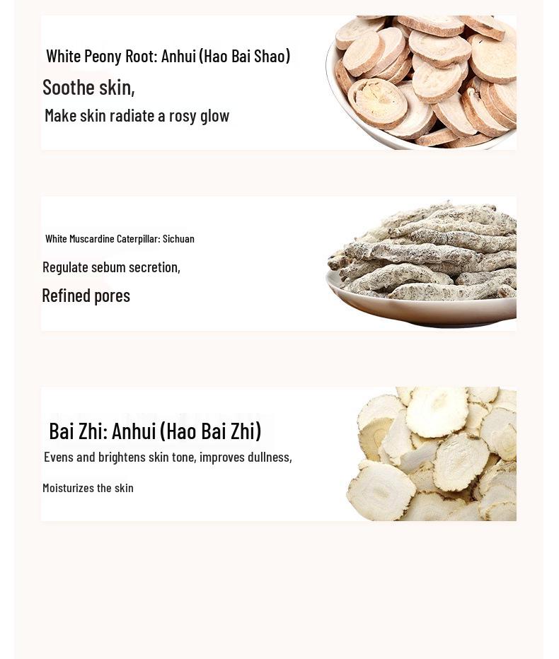 Herbal Pearl Mask Powder: Revitalizes Dull Skin and Nourishes with Ancient Chinese Methods