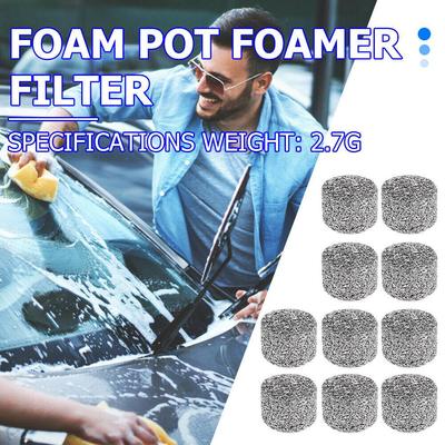 10Pcs Stainless Steel Foam Lance Mesh Gauze Filters Car Washing Accessories For Foam Generation