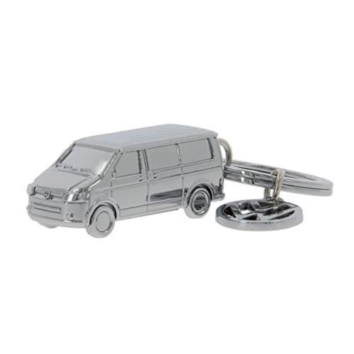 Porte-clés - BRISA - VW T5/T6 Bus Campervan - Gris - Style 3D - Breloque VW
