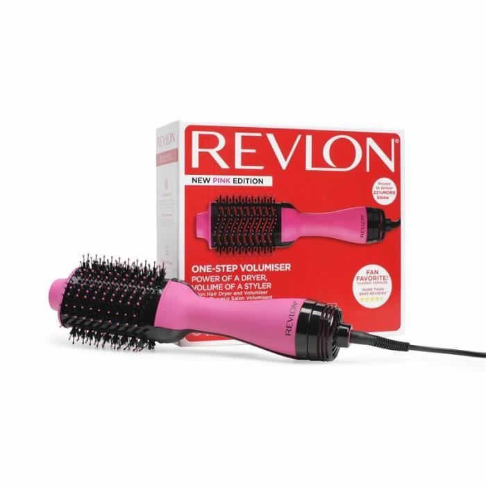 Brosse de séchage - REVLON - RVDR5222E - 2 en 1 - 3 températures - Ioniseur d'air