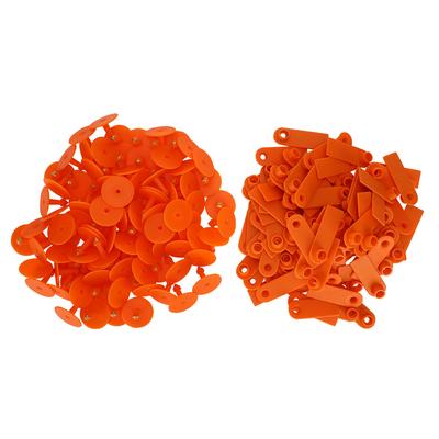 100pcs Animal Ear Tag Identification Anti Lost Non Toxic Marker Accessory for Farm Cattle Sheep