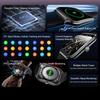 New Ultra Thin Smart Watch Men AMOLED Ultra HD Heart Rate Sports Bracelet Always Display Time BT Calling Smartwatch