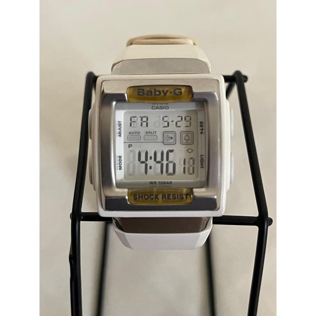 Good Condition Working Item CASIO Baby-G BG-180 White