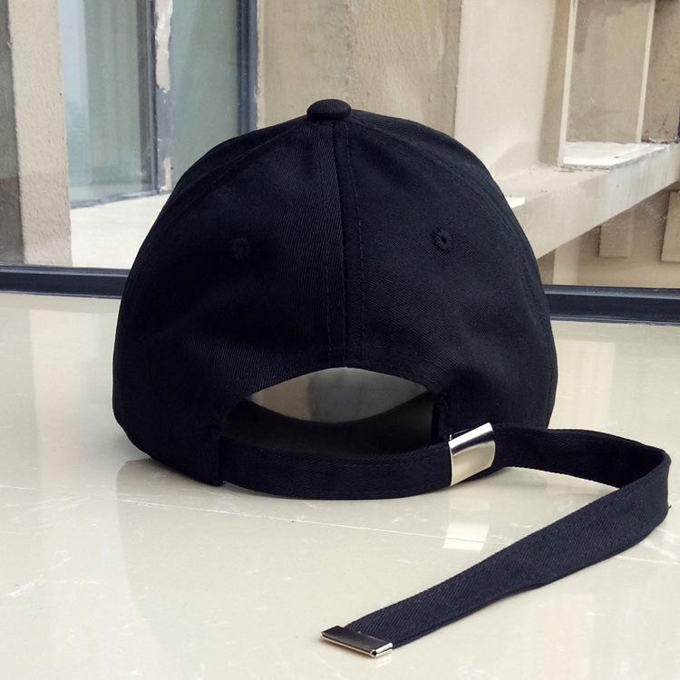 New Hat, Letter Embroidery Couple Curved Brim Cap Men's and Women's Sunshade Casual Baseball Cap Direct Sales