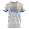 Colorful Geometric Splicing Pattern T Shirt For Men Sport 3D Printed Tees Casual Short Sleeve Round Neck Tops Street T-Shirts