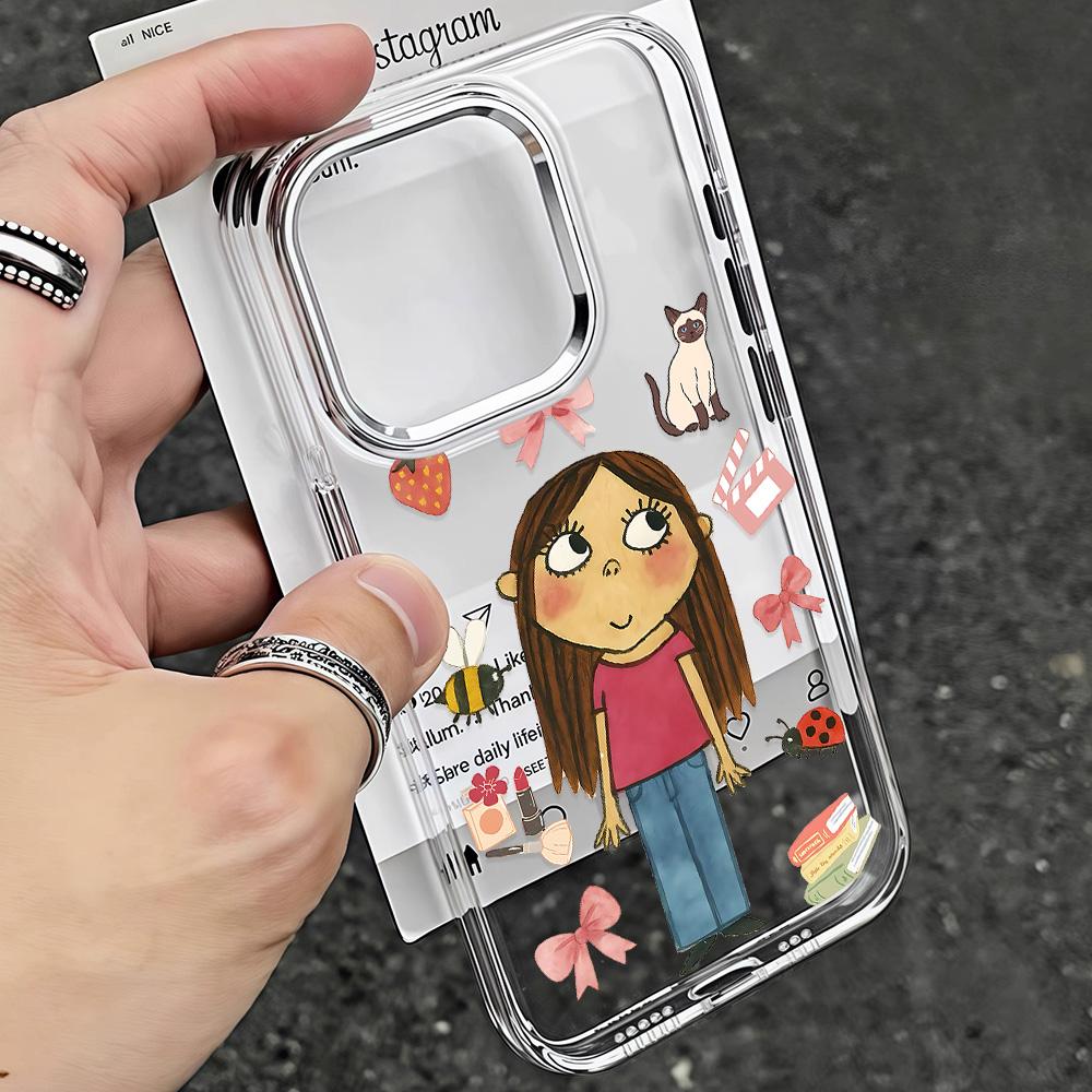 

Cute Charlies And Lolas Phone Case For Xiaomi Redmi Note A5 A3 15 14 13 14c 13c 12 11 12s 12c 10c 10 9 Pro Plus 4G 5G Cover Redmi Note 11 5G