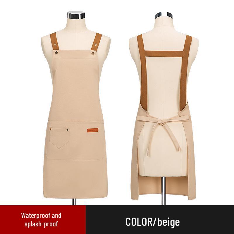 Wasserdichte Schürzen mit individuellem Logo für Küche, Salon und Café