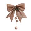 Tree Christmas Bow Diy Pendant Party Decoration Glitter Ornament Gifs Wedding
