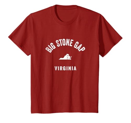 Big Stone Gap Virginia VA Vintage 70s Athletic Sports Design T-Shirt