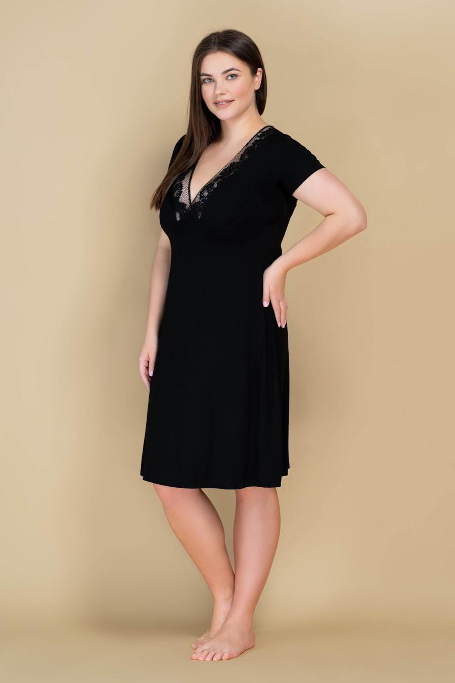 

Сорочка Obrana (93454) 48(XL) прозорий колір чорний