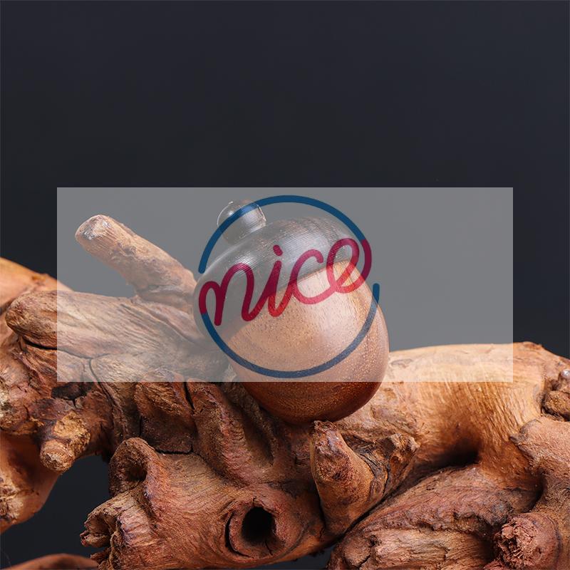 1pcs Mini Wood Acorn Pendant Box Portable Rescue Pill Case Tablets Organizer Multi-purpose Storage Container DIY Acorn Pendant
