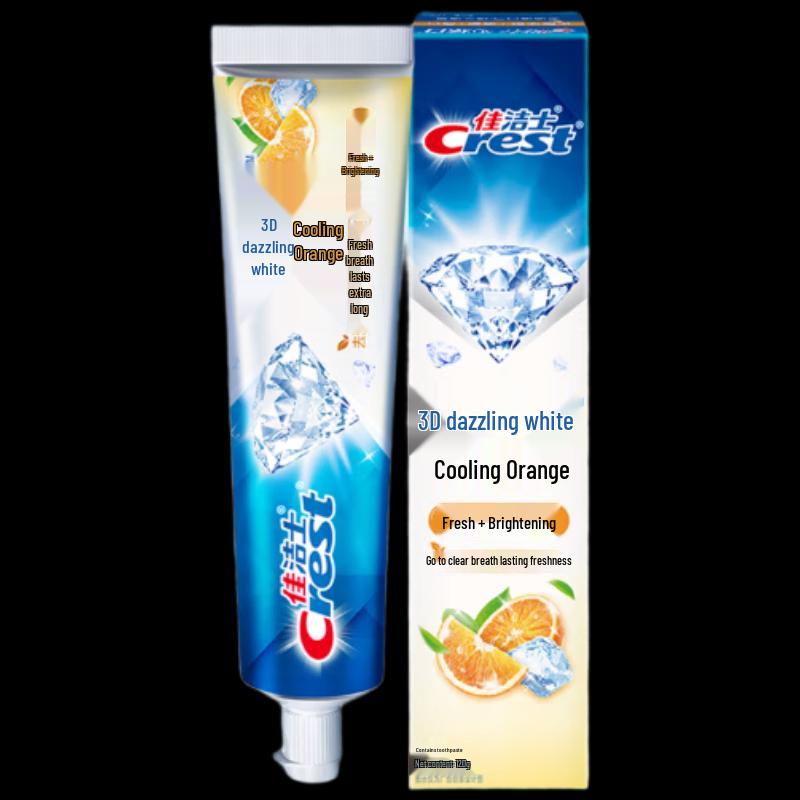 Crest 3D White Ice Orange Refreshing Toothpaste 120g