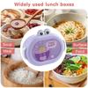 Children Cartoon Bento Box Cute Little Frog Lunch Box Outdoor Picnic Food Container Fruits Snacks Storage Box for Kids Student