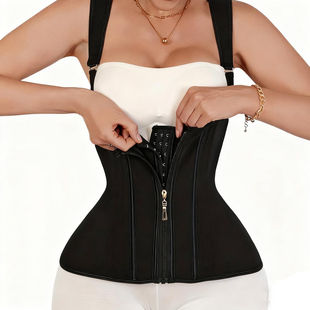 Waist Trainer for Women Corset Shapewear Tummy Control Faja Body Shaper Waist Cincher with Adjustable Strap