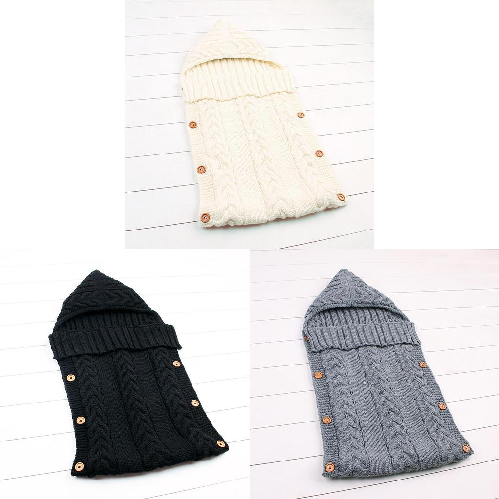 Luxurious Knit Crochet Swaddling Blankets For Baby Infants Soft And Comfortable