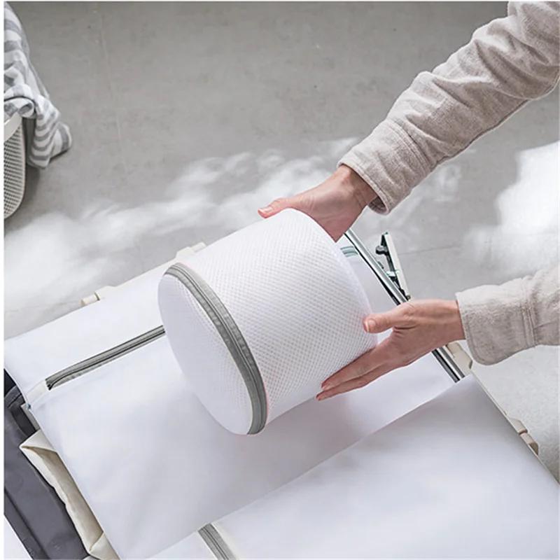 Thicken Polyester Underwear Laundry Bag Anti-deformation Bras Washing Bag Zippered Mesh Washing Machine Dedicated Wash Bra Bags
