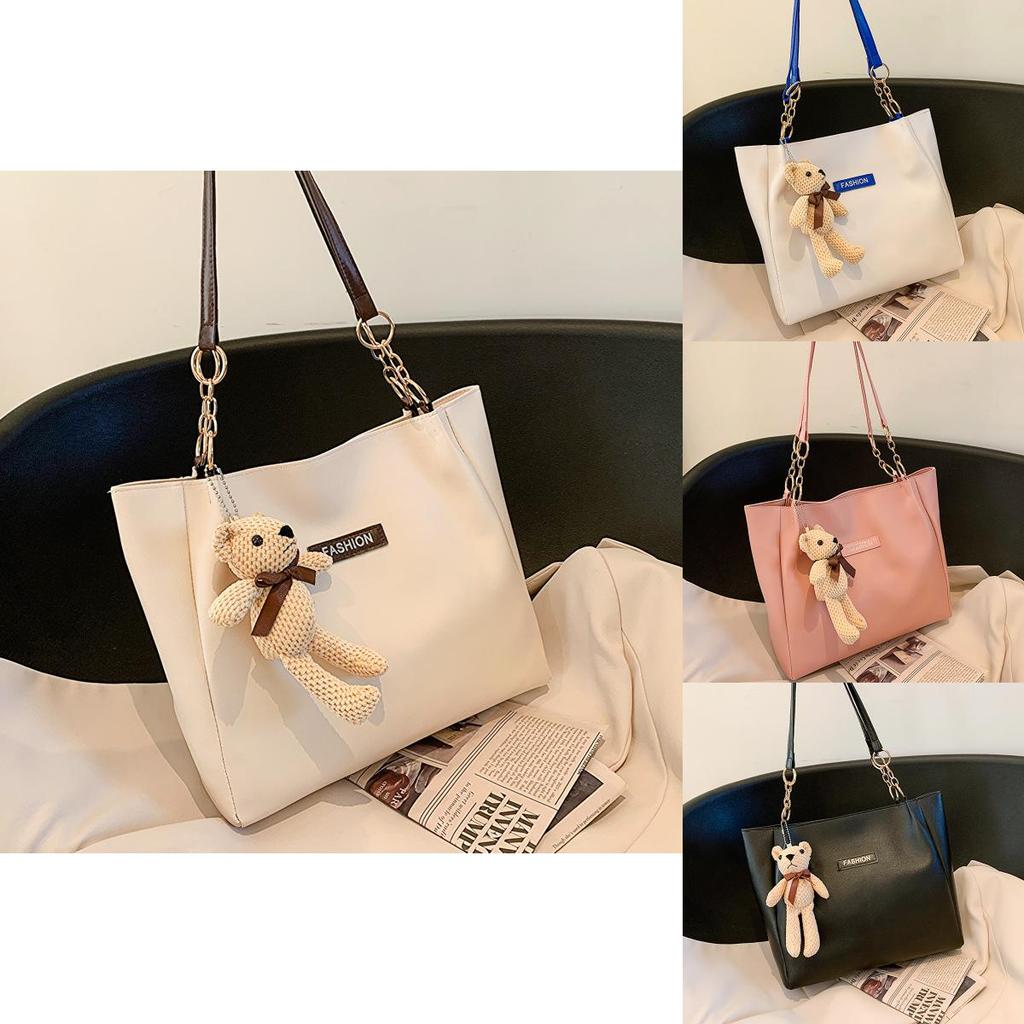 Große Kapazität Stilvolle Street Fashion Schultertasche für Damen Sommer 2023 Neue Einfache Tragetasche