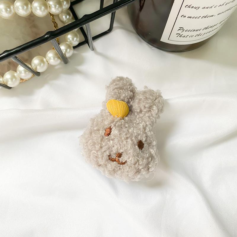 

Rabbit Cute Wind Girl Heart Plush Mobile Phone Airbag Lazy Desktop Bracket Paste Retractable