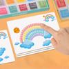 Finger Drawing DIY Painting Inkpad Clear Stamping Fingerprint Painting Mud   Handcrafts