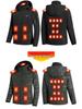 Smart Heated Hooded Jacket – Cold-Proof and Warm Cotton-Padded Windbreaker