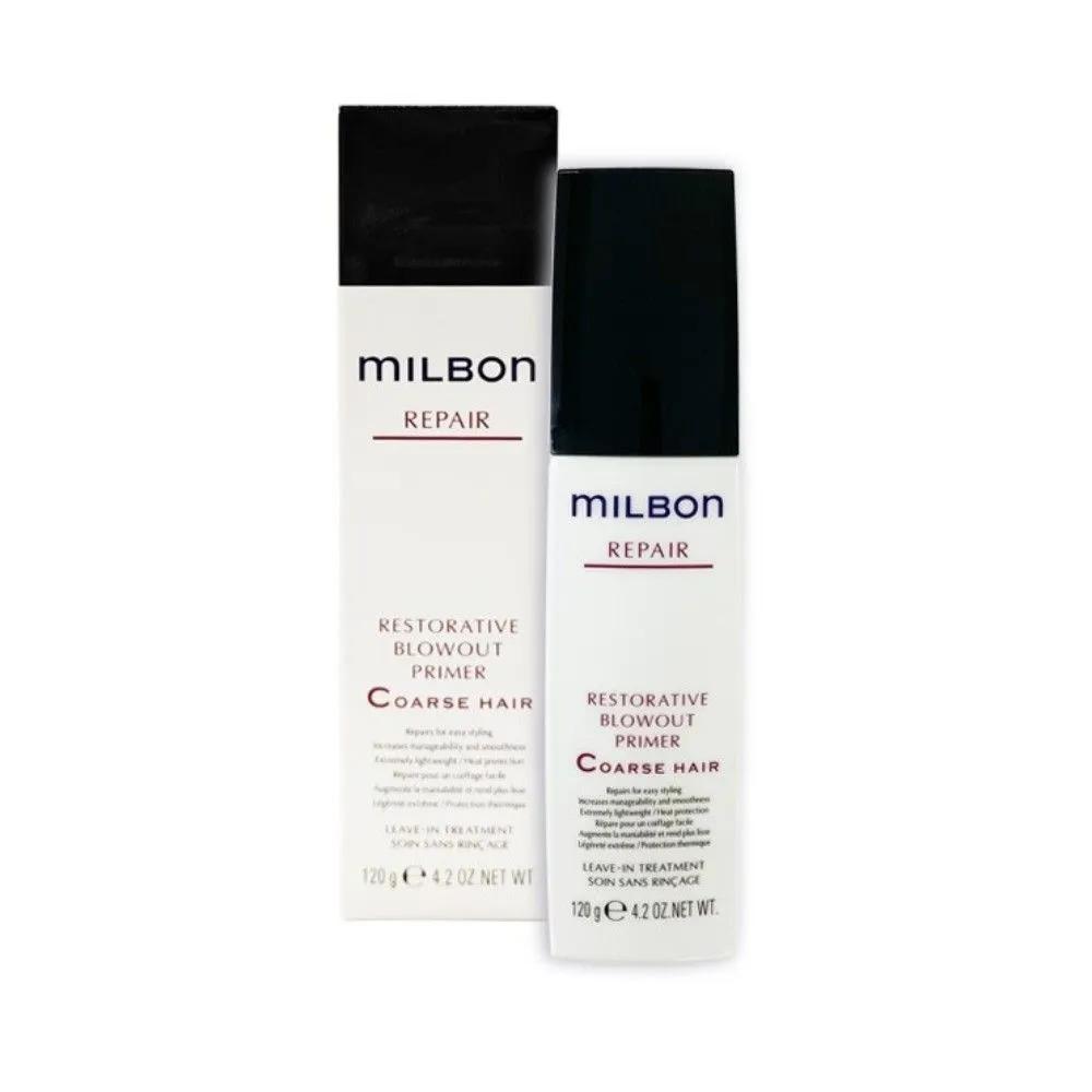 Milbon Восстанавливающий праймер для укладки феном для жестких волос 120 г