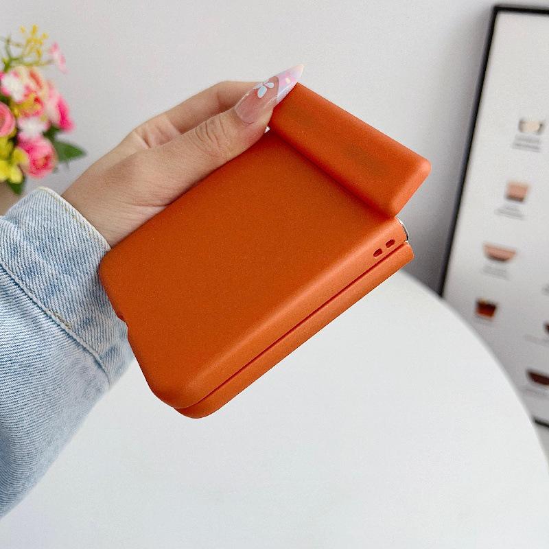 Magnetische effen kleur Huawei Pocket2 hoes - Valbestendig, Opvouwbaar, Scherm & PC Harde beschermhoes