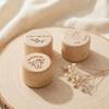 1 pièce Bois Brut Souvenir Pour Dents de Lait Cheveux & Souvenirs Boîte en Bois Fée des Dents Décoration de Maison Cadeau d'Anniversaire