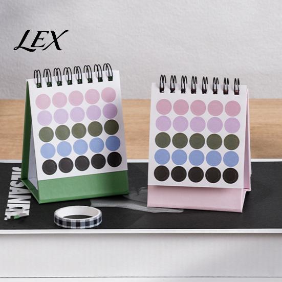 Professional Planning Calendar 2027-2028 Mini Standing Flip Desk Calendar, 18 Month Desktop Planner from Jan. Compact Monthly Organizer 2027