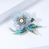 Elegant Handmade Phoenix Enamel Brooch: Chinese Style Luxury Accessory for Hanfu and Cheongsam