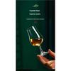 125ML Whiskey Crystal Glass Family Banquet Wine Cup Luxury Brandy Wine Glass Thick Bottom Glass Bar Party Wine Set
