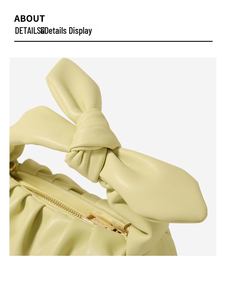 Versatile Pleated Cloud Bag: Women's Trendy Summer Crossbody with Chain