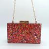 Clutch Evening Party Shoulder Fashion Handbag Crossbody Bag Acrylic Colorful Sequins Women Master Quality Luxury Bags Designers