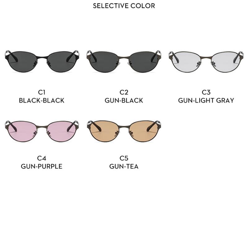 Ladies sunglasses, new fashion metal sunglasses.