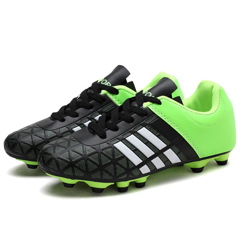 Primary and secondary school students football shoes men's and women's long broken nails sports shoes children's youth large size competition
