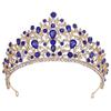 Gorgeous Crystal Bridal Tiaras for Queen Luxury Wedding Crown Princess Party Prom Hair Jewelry Bride Accessories