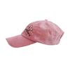 NOUGHT Beautiful Than Flowers Corduroy Cap / Pink