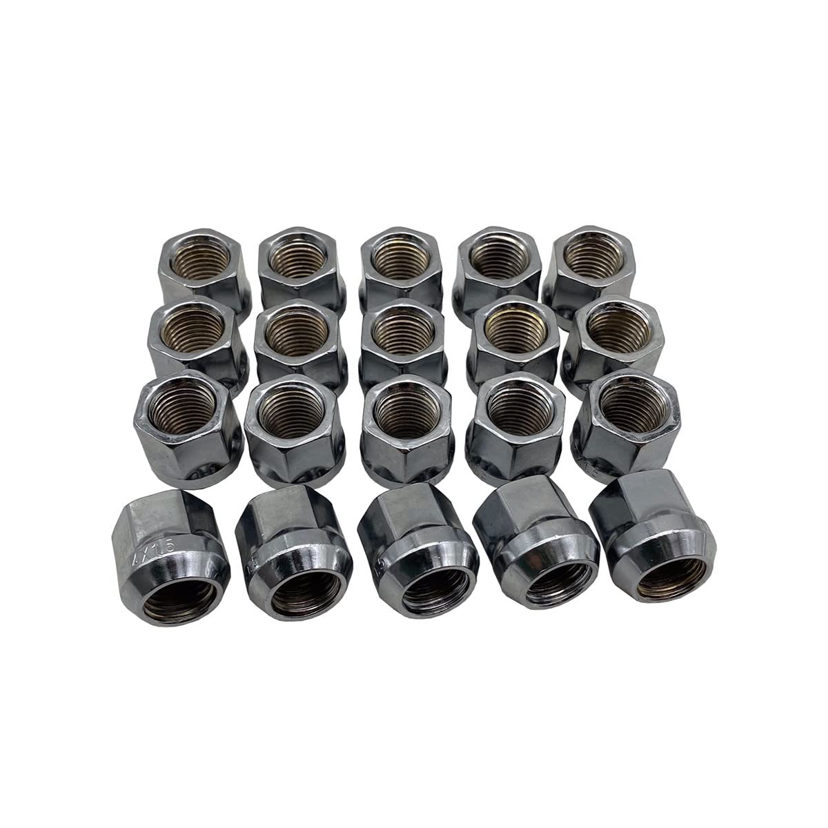 

Гайки колесные Deepa M14 x 1.5 для внешних колес 20 штук 19HEX сквозного типа серебряный