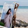 Singer B-Beabadoobees Mikrofiber Strandhåndklæde Absorberende Hurtigttørrende Blødt Yoga Svømning Resort Bjergbestigning Håndklæde