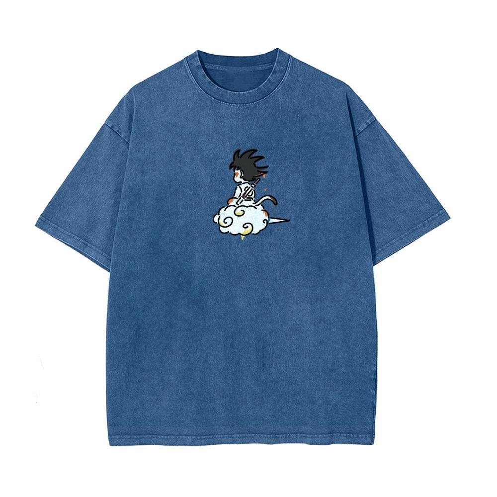 

Футболка женская летняя удобная с принтом японских персонажей аниме, свободная, свободного покроя, с коротким рукавом, эффектный топ 3XL