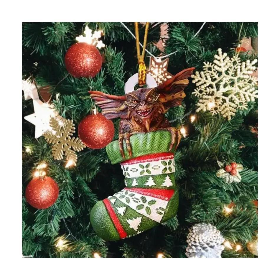 Household Tree Elf Doll Pendant Christmas Decoration Xmas Tree Decor Drop Ornaments Christmas Pendant Elf Doll New Year Gifts