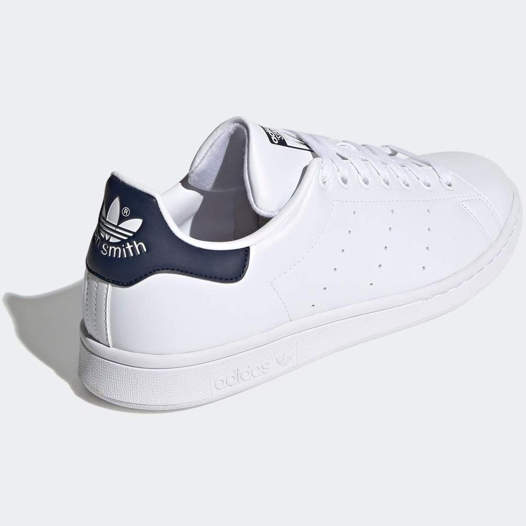 Adidas Stan Smith Footwear Size Authentic Adidas Japan Product FX5501, White/Footwear White/College Navy, 27.0cm,