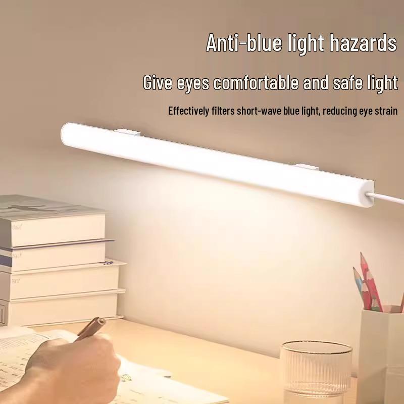 LED Desk and Bedside Lamp with Magnetic Eye Protection and Charging Port