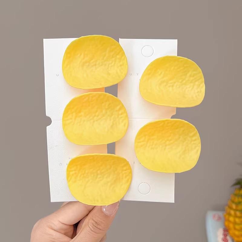 

Creative Realistic Potato Chip Hairclip for Girls Funny Snack Duck Bill Bang Side Clips Cute Hair Barrette Hairpin Headwear Gift