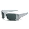 80S Square Cycling Glasses Men'S Sports Sunglasses Brand Design Windshield Sports Ink