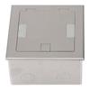 Recessed Floor Outlet 2500W 16A 2 Sockets 1 USB 1 Computer Port Embedded Floor Power Outlet