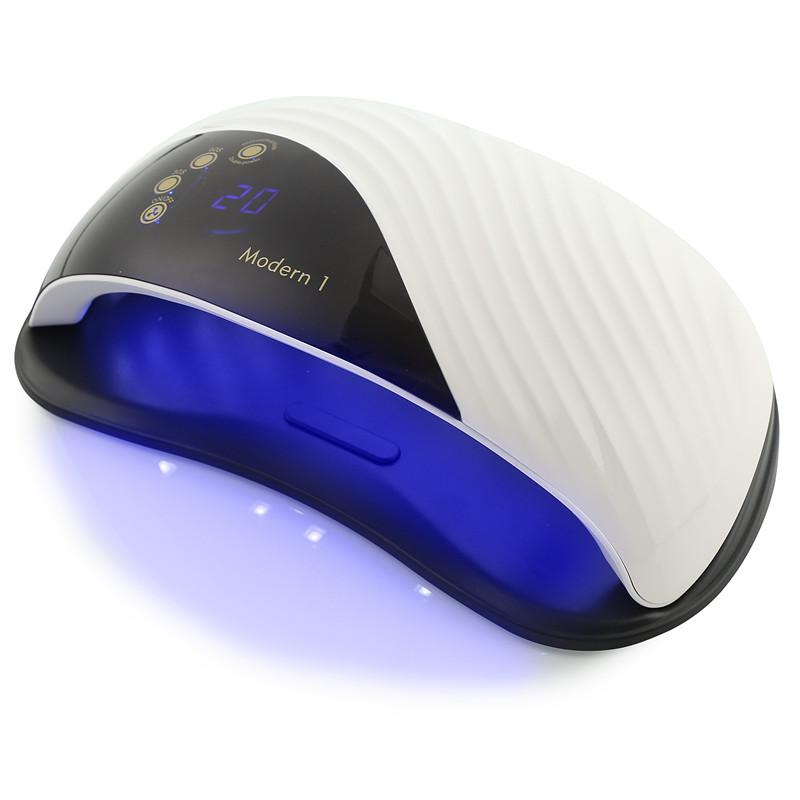Moderner 1 268 W Nageltrockner für Nägel, LED-UV-Lampe für alle Gele, 69 LEDs UV-Lampe für die Nagelmaschine, Aushärtung, 10 s/30 s/60 s/99 s Timer